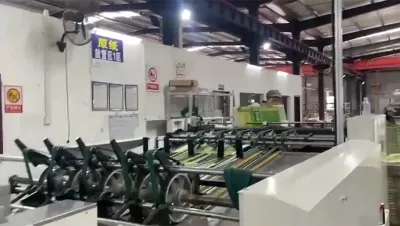 ماكينة صنع أكياس صمام ورقية (تشكيل أسفل الكيس الورقي)