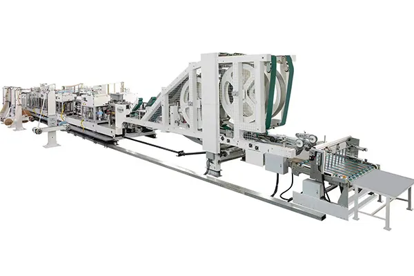 ماكينة صنع أكياس صمام ورقية (تشكيل أسفل الكيس الورقي)