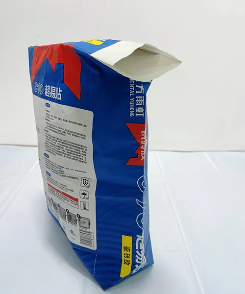 كيس صمام PE لتعبئة مسحوق لاصق البلاط