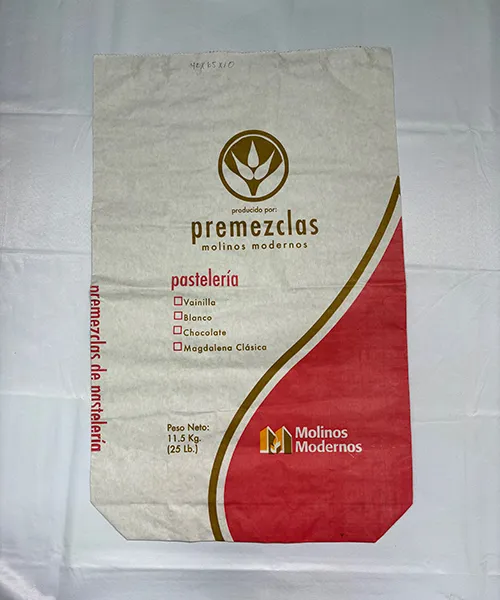 كيس صمام ذو فوهة مفتوحة